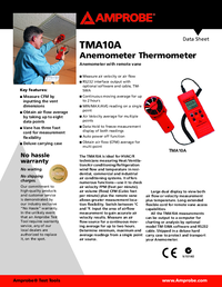 Thumbnail of document Data Sheet - TMA10A Anemometer with Flexible Precision Vane